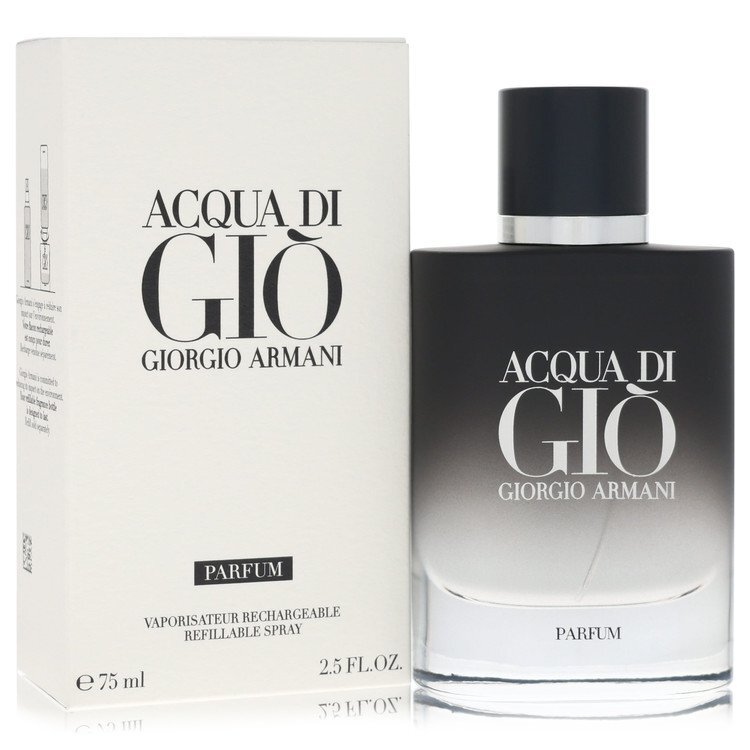 Acqua Di Gio by Giorgio Armani Parfum Refillable Spray 2.5 oz (Men)