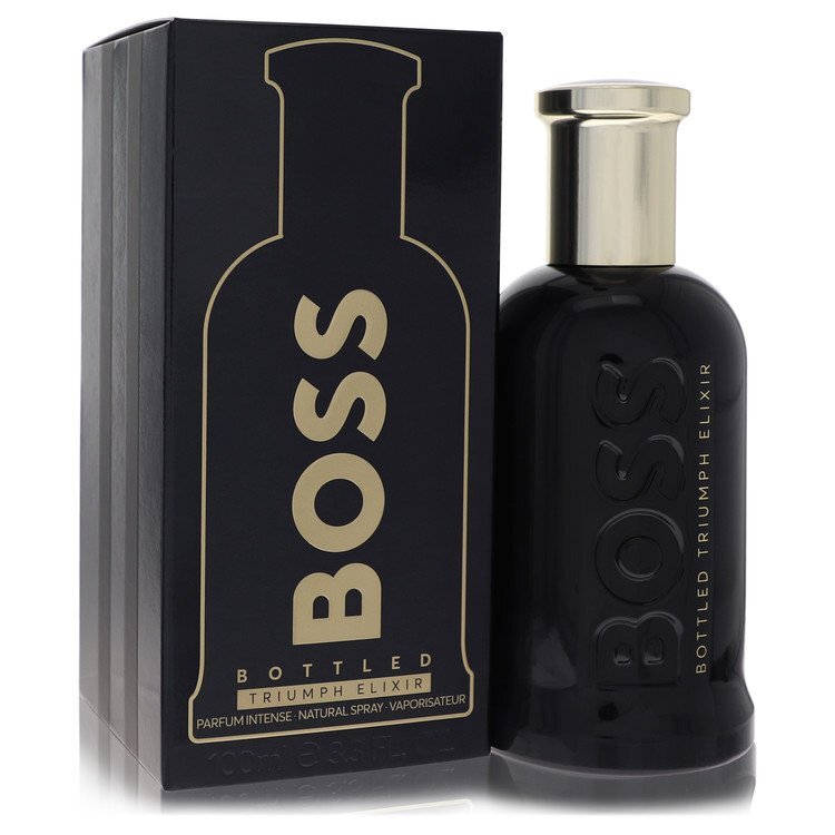 Boss Bottled Triumph Elixir by Hugo Boss Eau De Parfum Intense Spray 3.4 oz (Men)