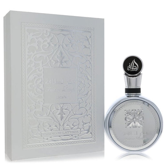 Lattafa Fakhar Platin by Lattafa Eau De Parfum Spray (Unisex) 3.4 oz (Men)