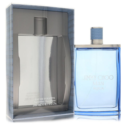 Jimmy Choo Man Aqua by Jimmy Choo Eau De Toilette Spray 6.7 oz (Men)