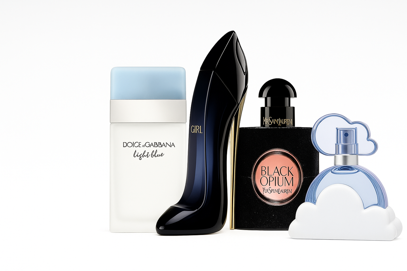 Women’s perfume selection at Scenclave – designer and niche fragrances