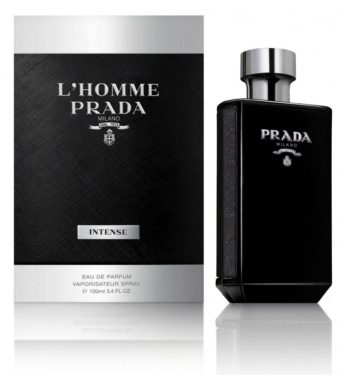 Prada l'homme intense 3.4 eau de parfum spray